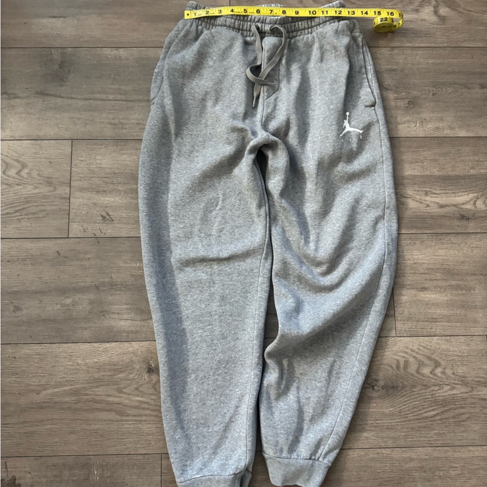 Nike Men's Air Jordan Jumpman Fleece Joggers Heather Grey 940172-091 M